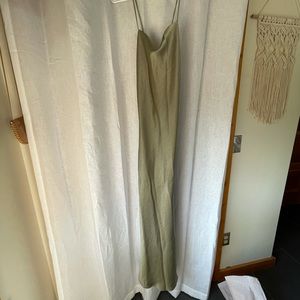 Bec + Bridge Sage Green Maxi Dress